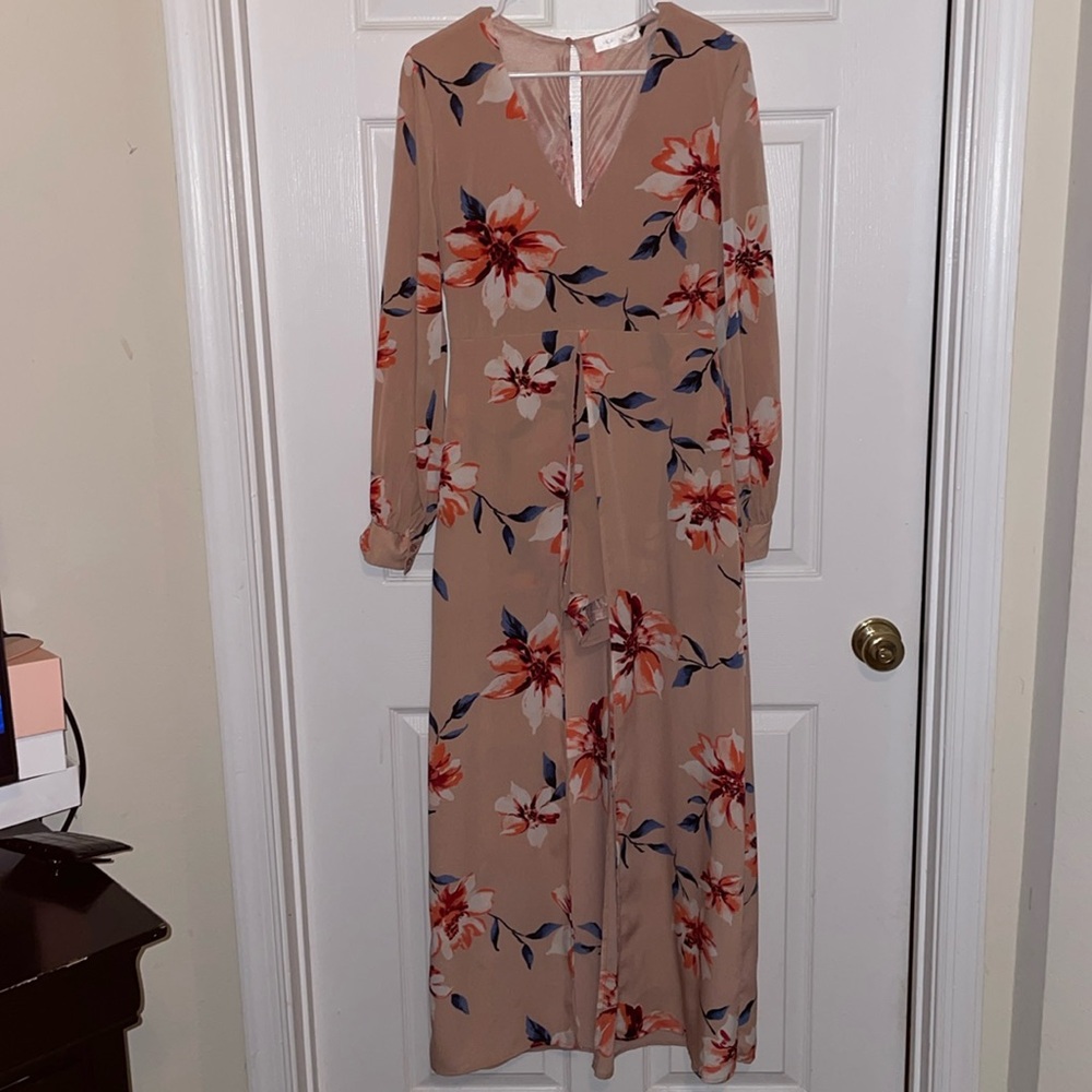 Floral Romper-Dress